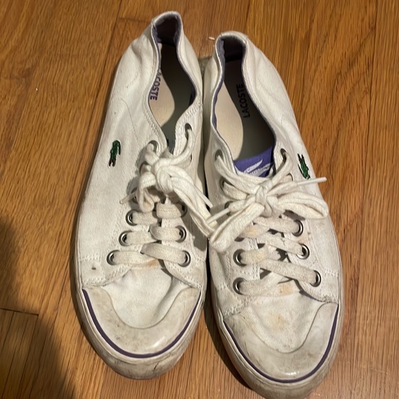 White Lacoste logo sneaker - Picture 4 of 6